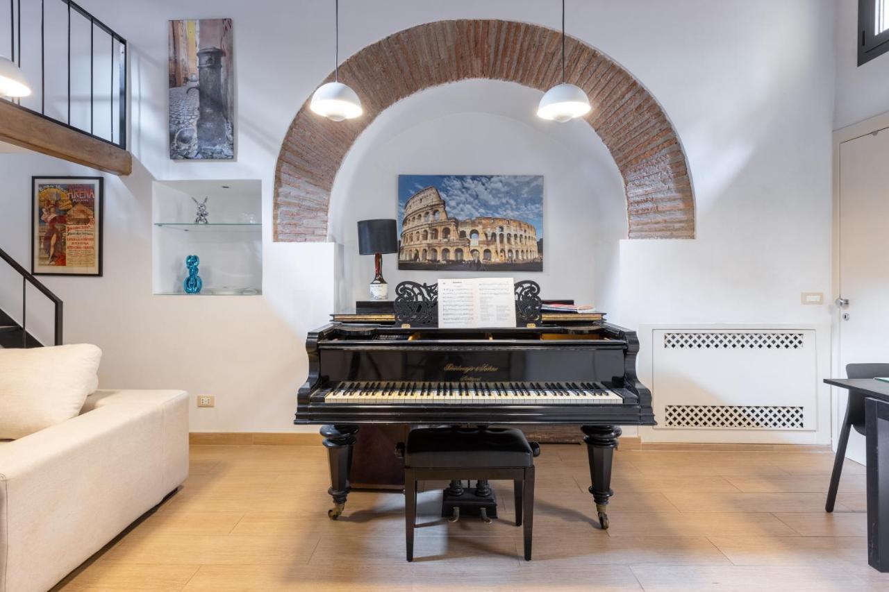 Musician Apartment Colosseo With Piano Rzym Zewnętrze zdjęcie